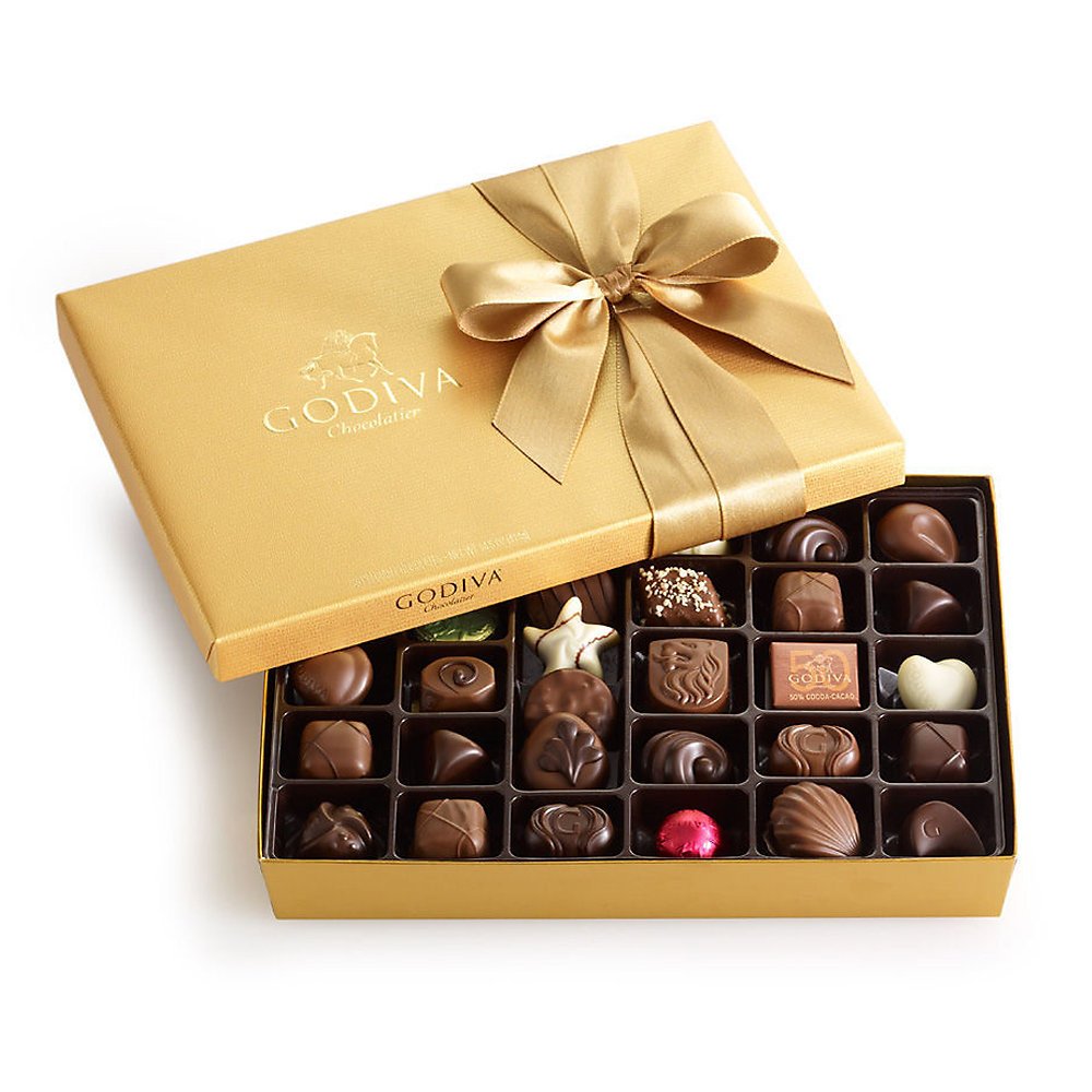 Godiva Chocolate Gold Box