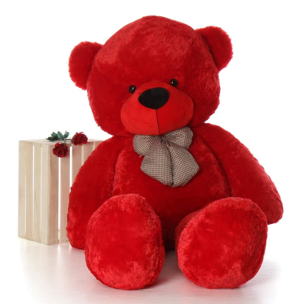 Red Teddy Bear (3 Feet)