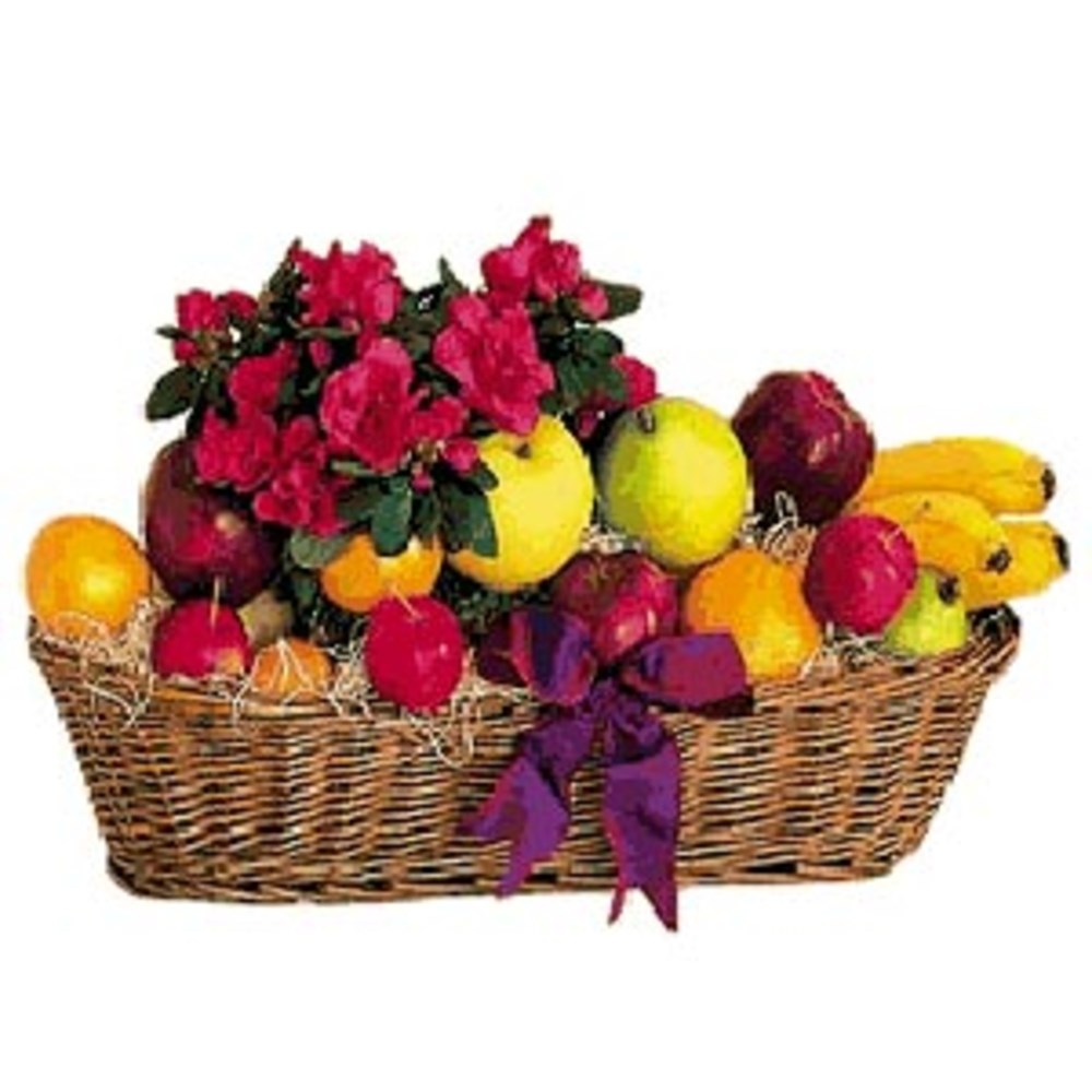 Fruits Basket Online Flowers And Cake Delivery in Qatar